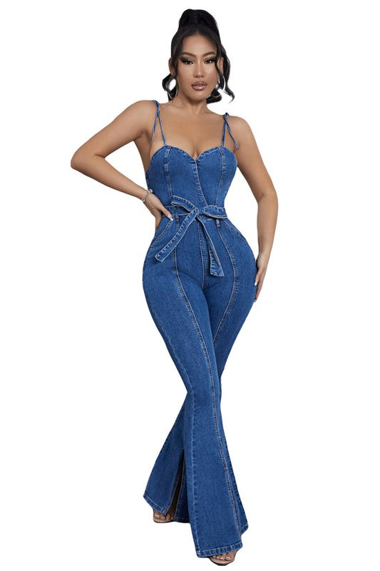 SWEETIE DENIM JUMPSUIT