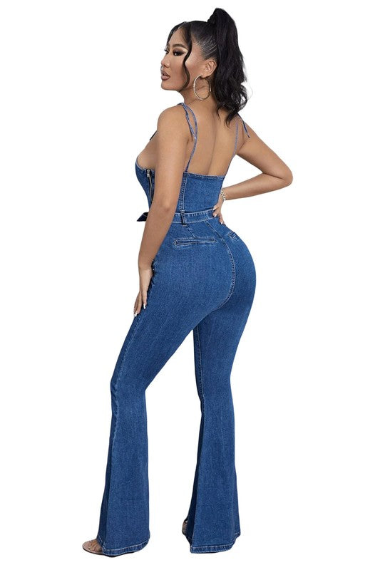 SWEETIE DENIM JUMPSUIT
