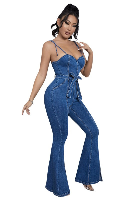 SWEETIE DENIM JUMPSUIT