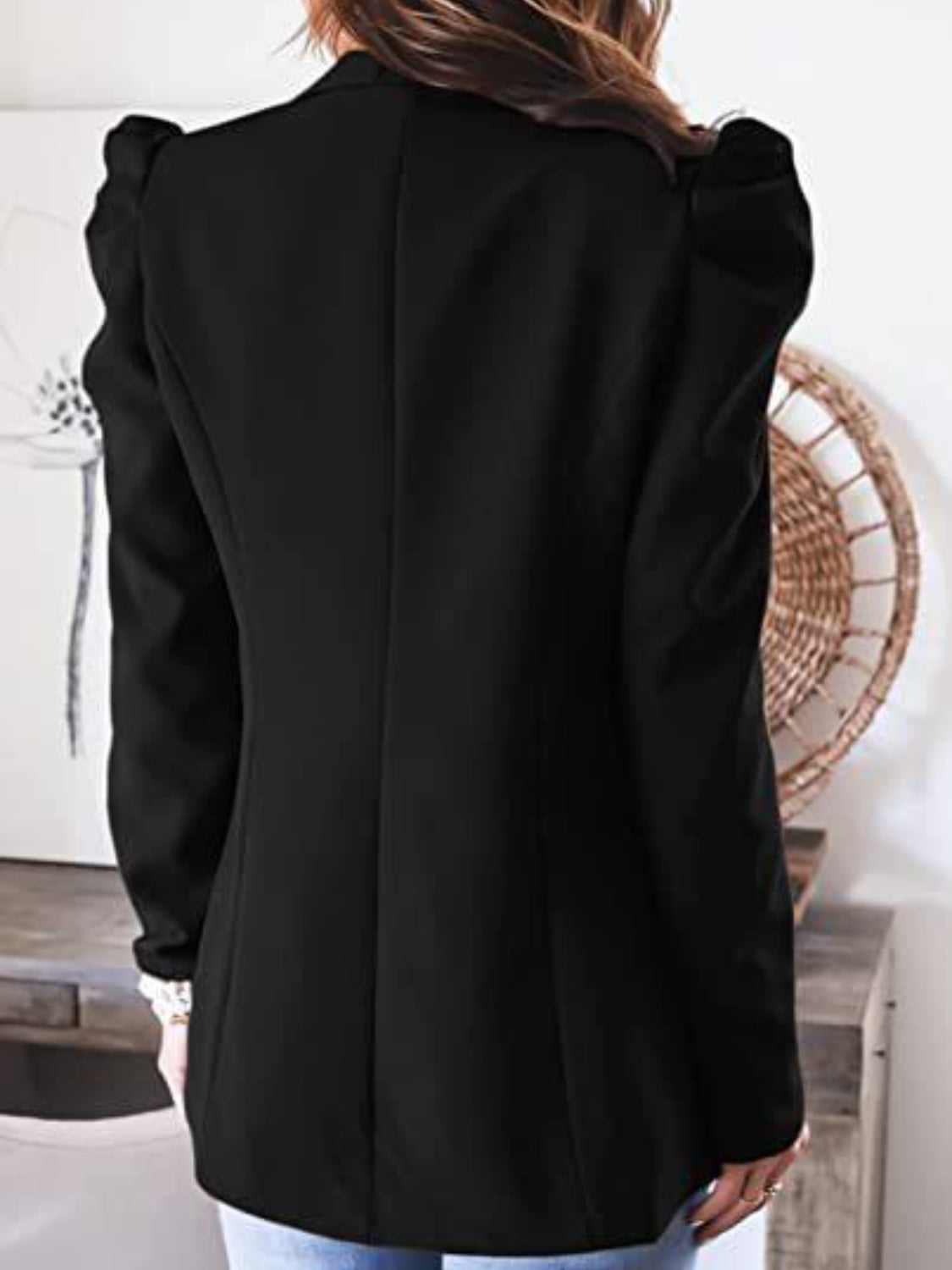 Puff Sleeve Blazer